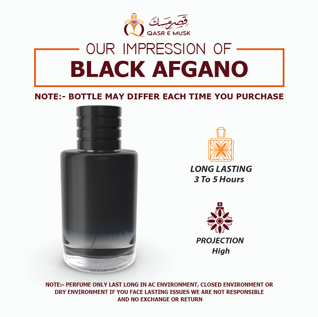 Black Afgano By Qasr-E-Musk