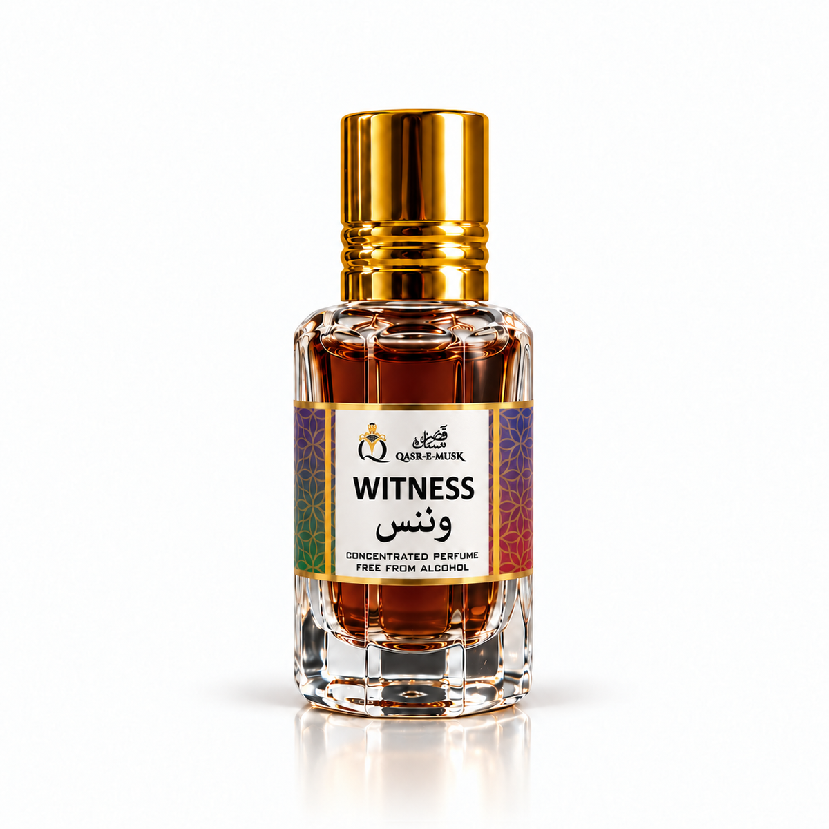 Witness Attar by Qasr-E-Musk for Men | Cocoa, Tobacco & Smoky Woods