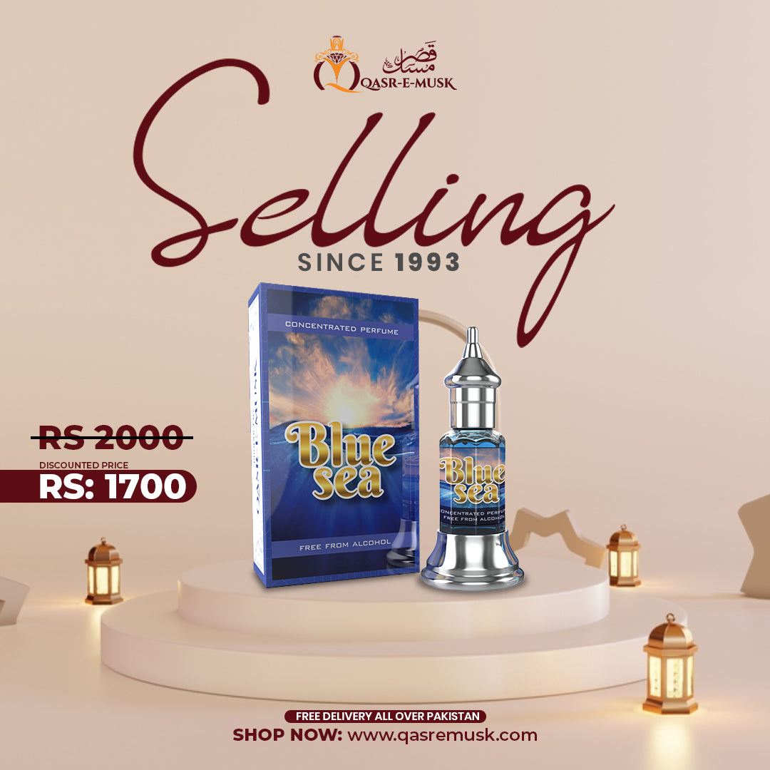 7) Blue Sea | Concentrated Perfume Attar Oil