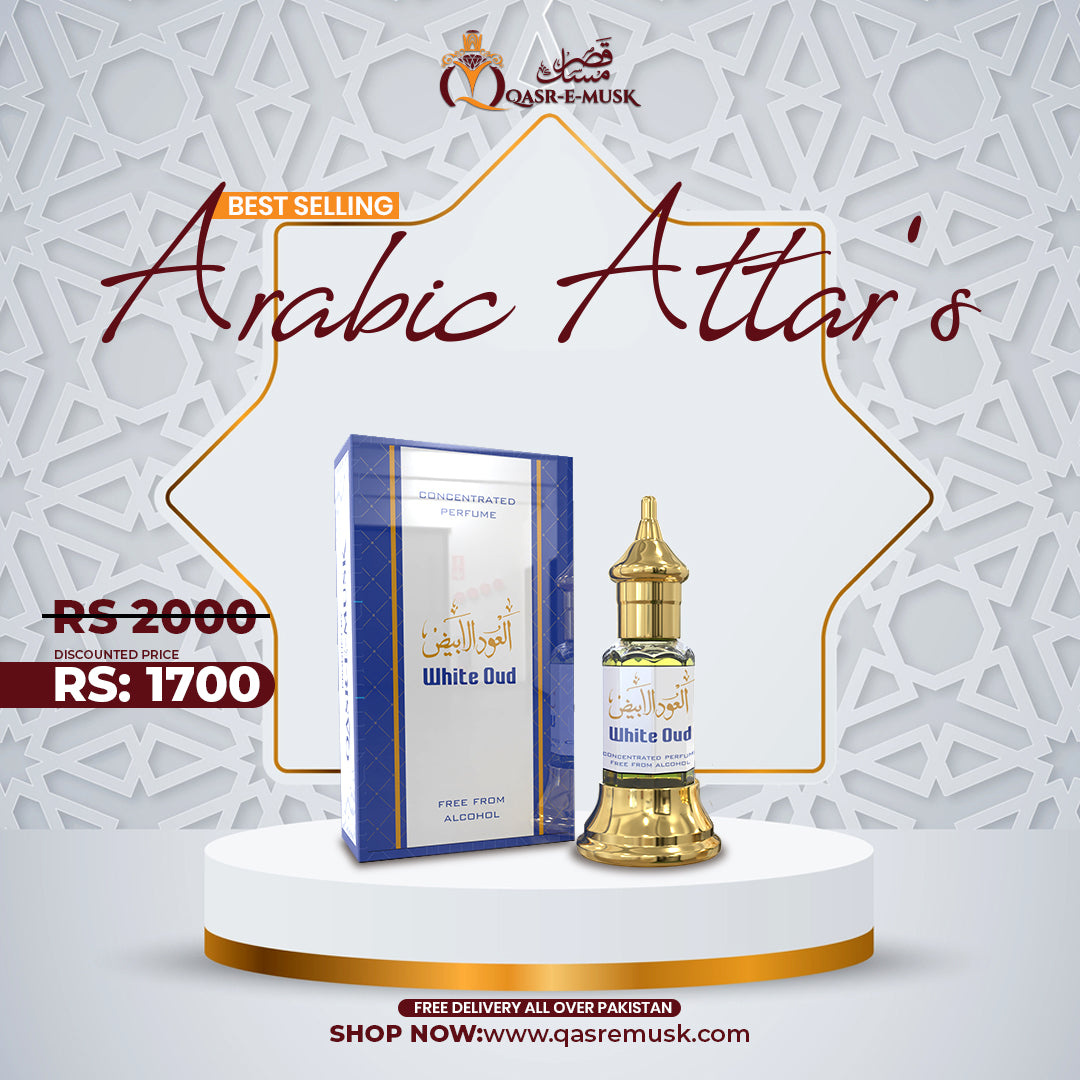 3) White Oudh Oudh Al Abiyaz | Arabic Premium Attars
