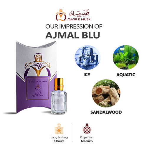 Ajmal Blu By Qasr-E-Musk