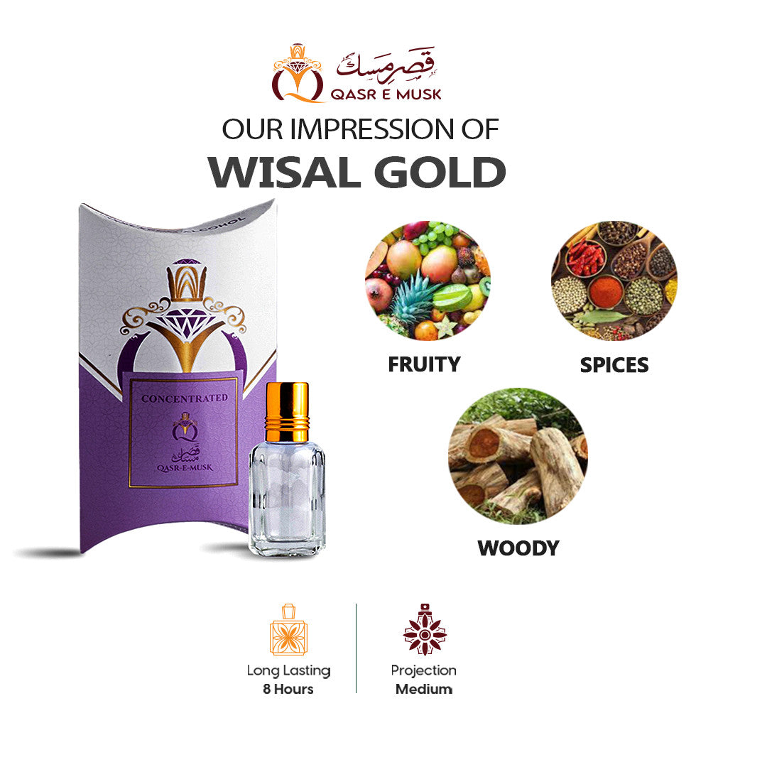 Wisal Gold By QASR-E-MUSK