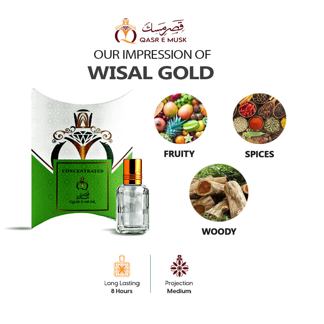 Wisal Gold By QASR-E-MUSK