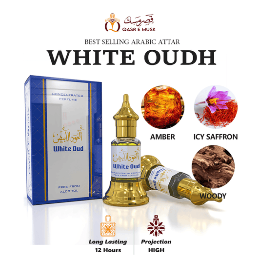 3) White Oudh Oudh Al Abiyaz | Arabic Premium Attars