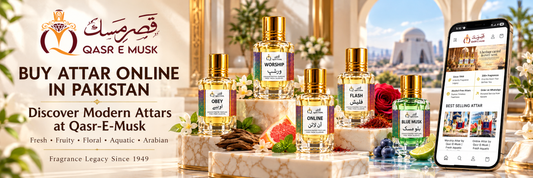 Buy Attar Online in Pakistan — Discover Modern Attars at Qasr-E-Musk