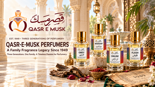 Qasr-E-Musk Perfumers | Fragrance Legacy Since 1949