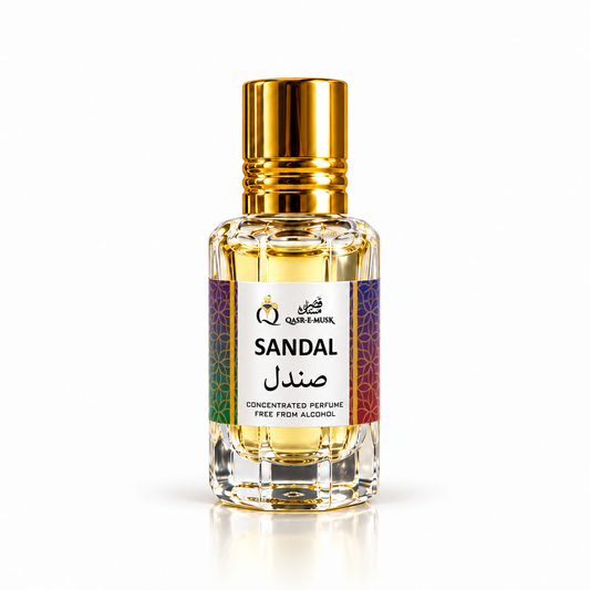Sandalwood 100% Pure Attar – Woody Perfume Oil | Qasr-E-Musk