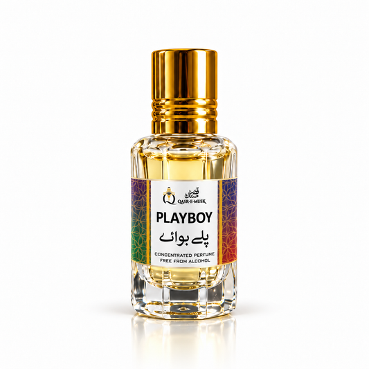 Play Boy Attar – Premium Sweet Perfume Oil | Qasr-E-Musk