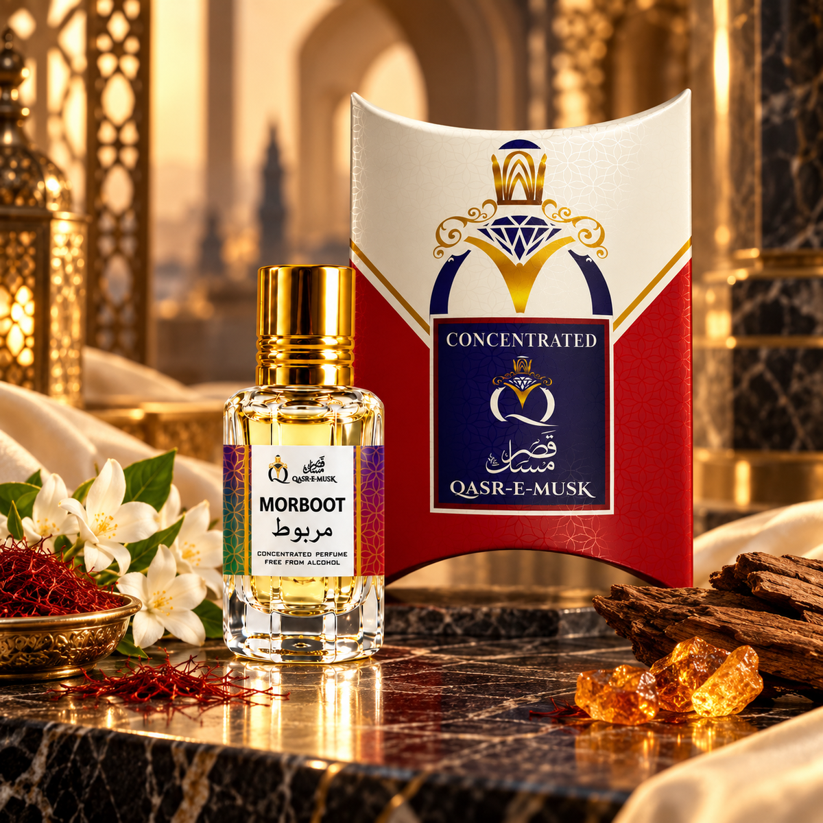 Marboot Attar – Premium English Perfume Oil | Qasr-E-Musk