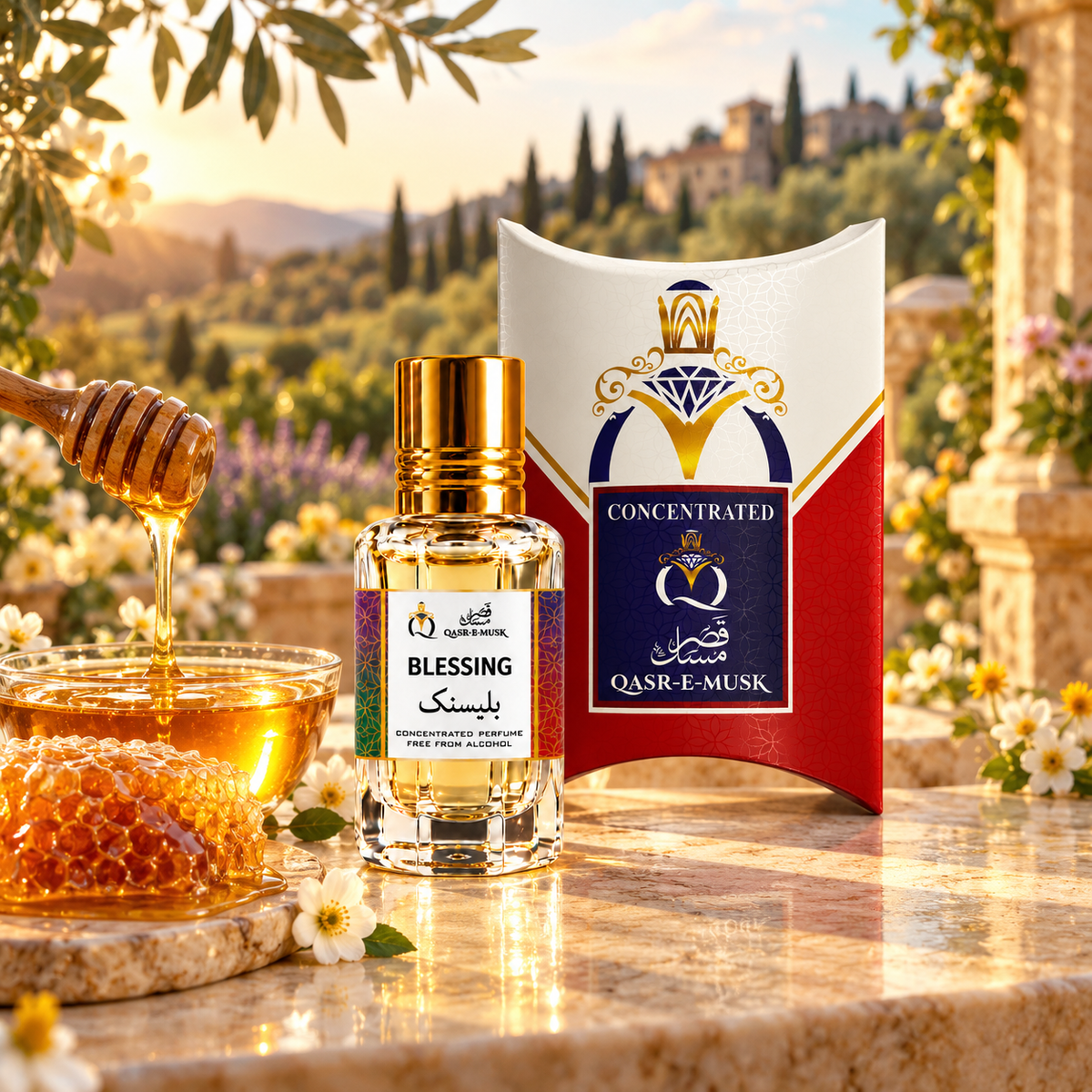 Blessing Attar – Sweet Honey-Like Perfume Oil | Qasr-E-Musk