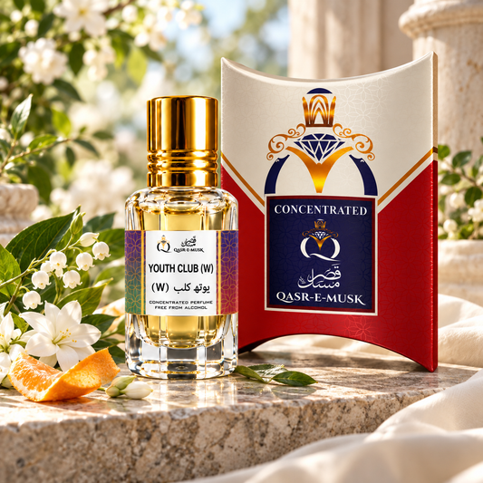 Youth Club Attar for Women – Classic Floral Perfume Oil | Qasr-E-Musk