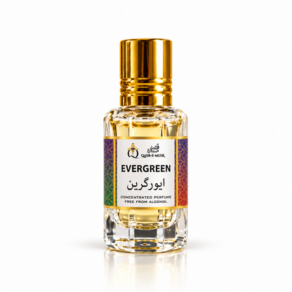 Ever Green Attar – Premium Green Citrus Perfume Oil | Qasr-E-Musk