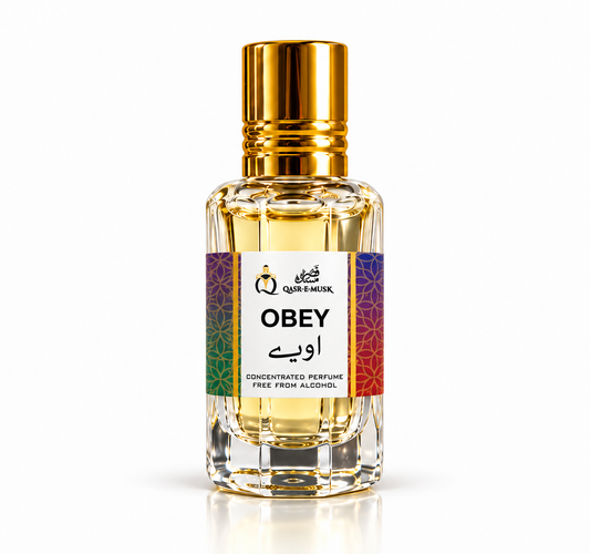 OBEY Attar by Qasr-E-Musk – Sexy Fruity Floral Perfume Oil