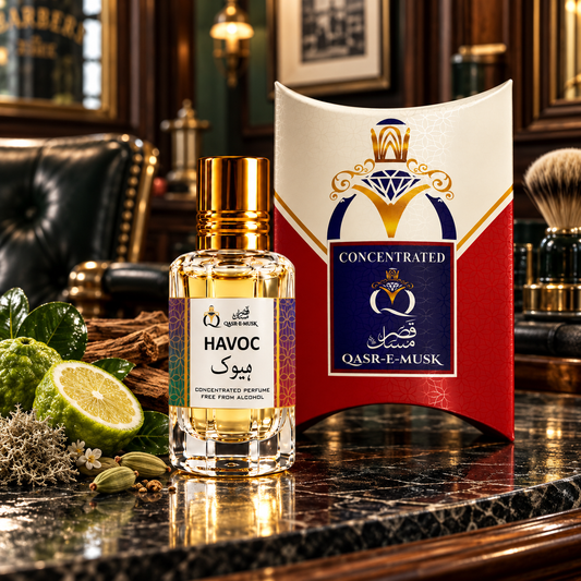 Havoc Attar – Premium English Perfume Oil | Qasr-E-Musk