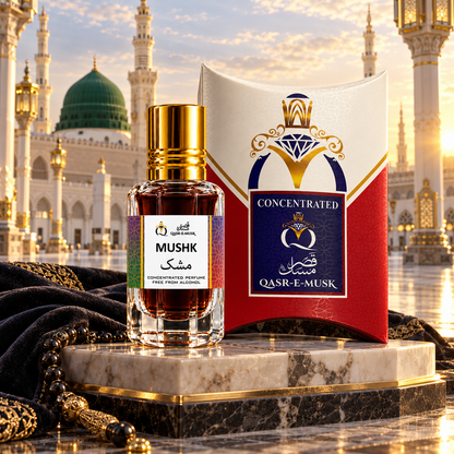 Mushk — 100% Pure Black Musk Attar by Qasr-E-Musk