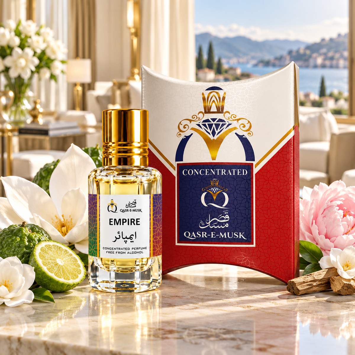 Empire Attar – Premium Floral Musky Perfume Oil | Qasr-E-Musk