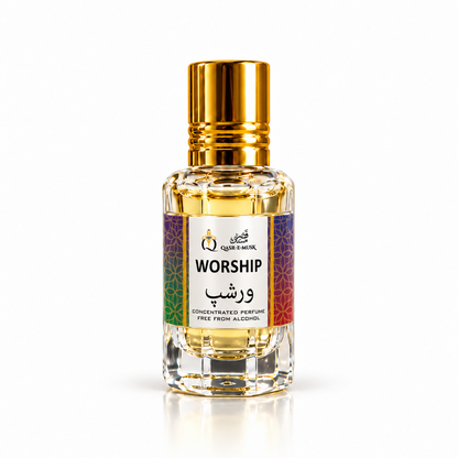 Worship Attar by Qasr-E-Musk | Fresh Aquatic Perfume Oil