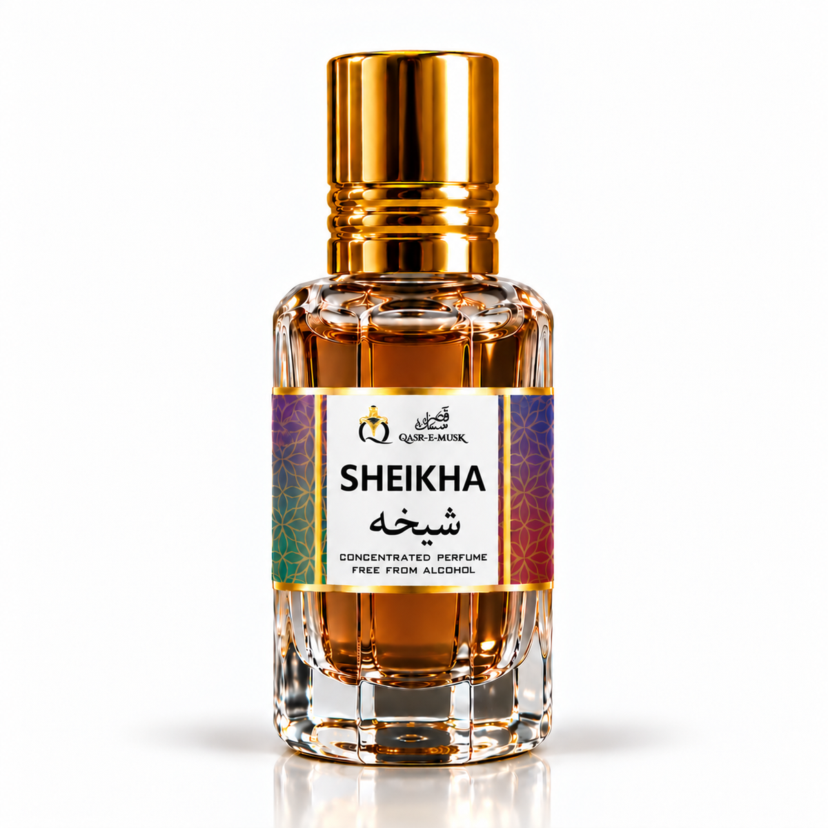 SHEIKHA Attar by Qasr-E-Musk – Luxurious Oud Rose and Amber Perfume Oil