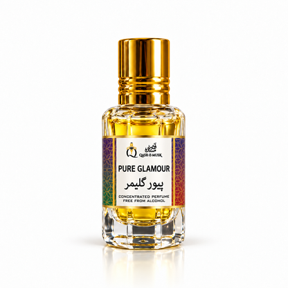 PURE GLAMOUR Attar for Women – Sexy Floral Musky Perfume Oil | Qasr-E-Musk