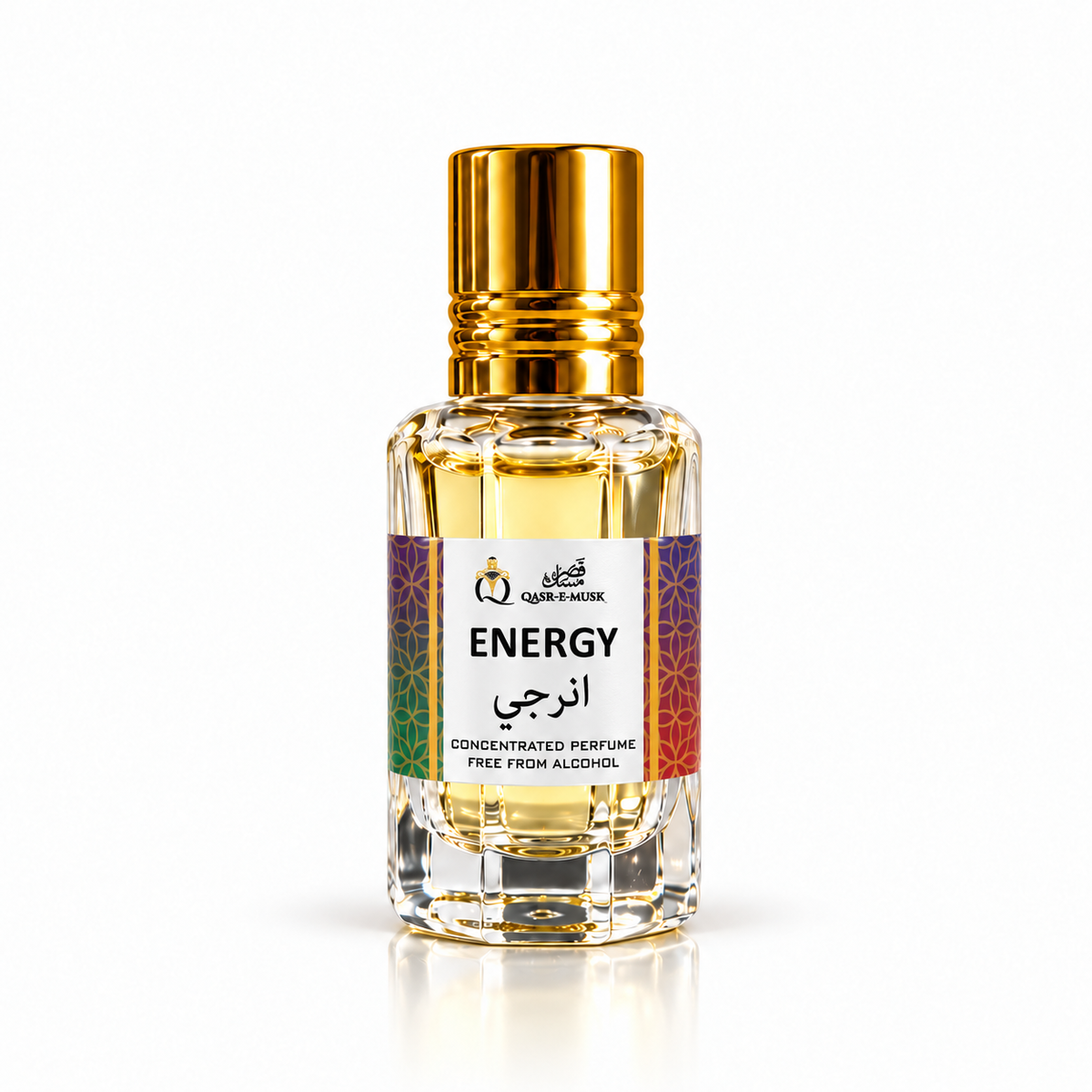 ENERGY Attar for Men – Fresh Spicy Woody Perfume Oil | Qasr-E-Musk