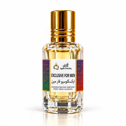 Exclusive for Men Attar – Premium Aquatic Fruity Perfume Oil | Qasr-E-Musk