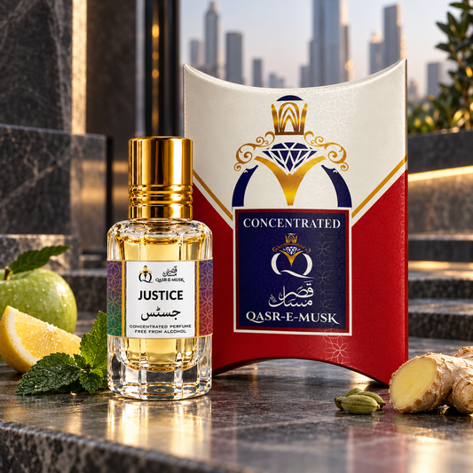 Justice Attar – Premium English Perfume Oil | Qasr-E-Musk