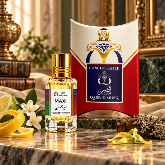 Maxi Attar for Women | Amber Floral | Qasr-E-Musk