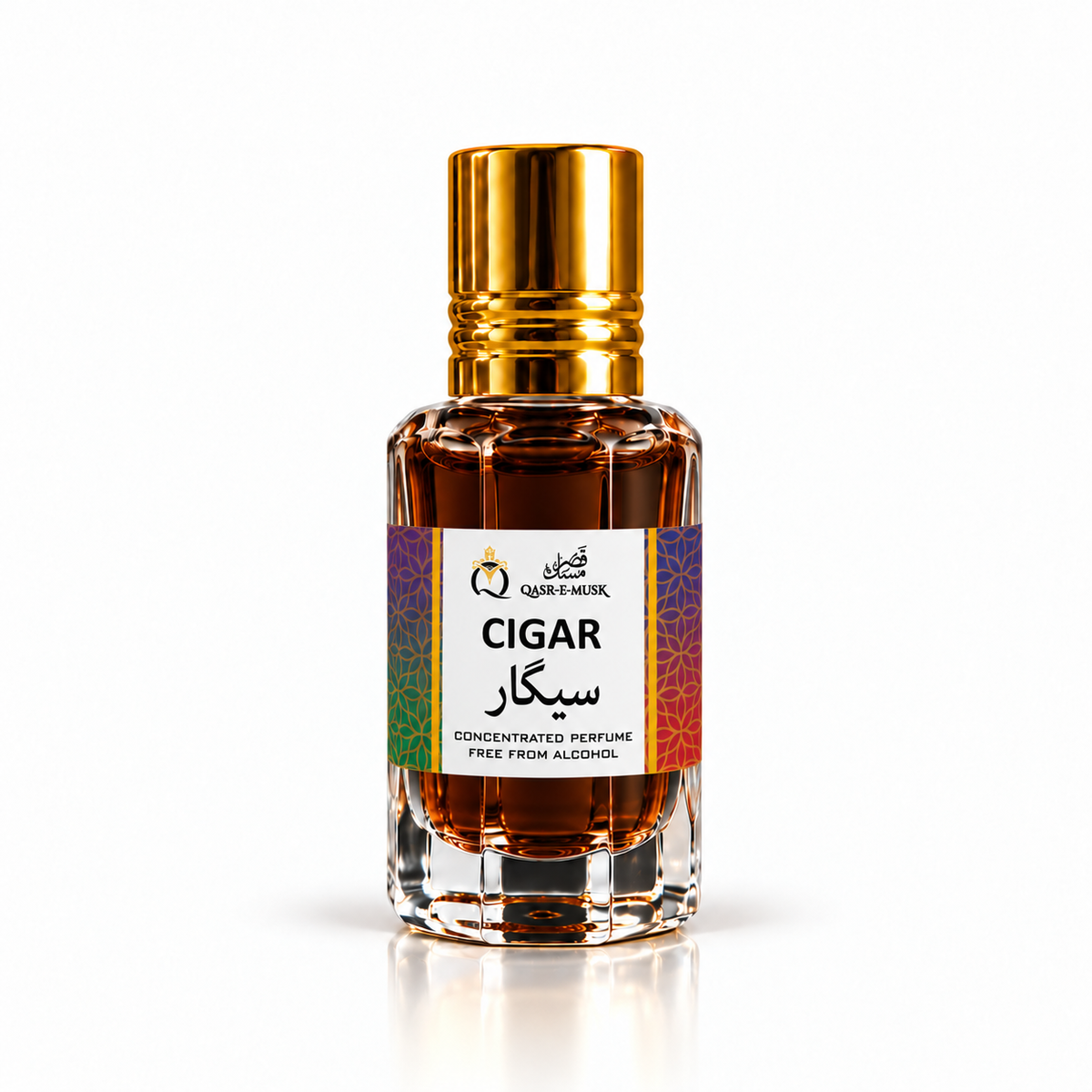 Cigar Attar by Qasr-E-Musk – Smoky Tobacco & Woody Fragrance Since 1996