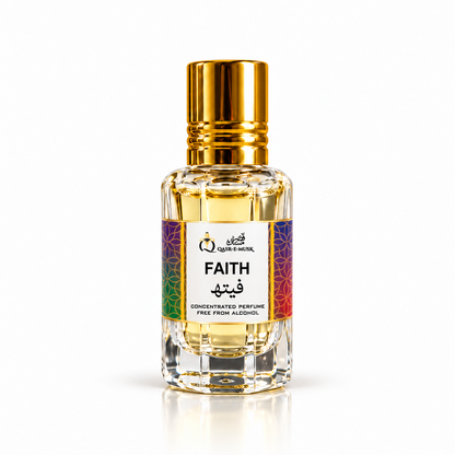 Faith Attar – Premium Fruity Floral Perfume Oil | Qasr-E-Musk