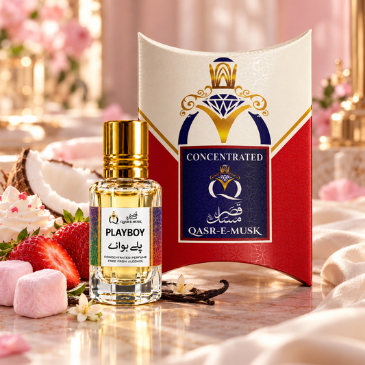Play Boy Attar – Premium Sweet Perfume Oil | Qasr-E-Musk