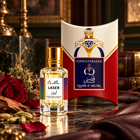 Laser Attar – Premium English Perfume Oil | Qasr-E-Musk