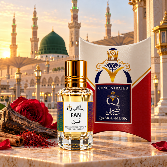 Fan Attar – Premium Vanilla Musk Perfume Oil | Qasr-E-Musk