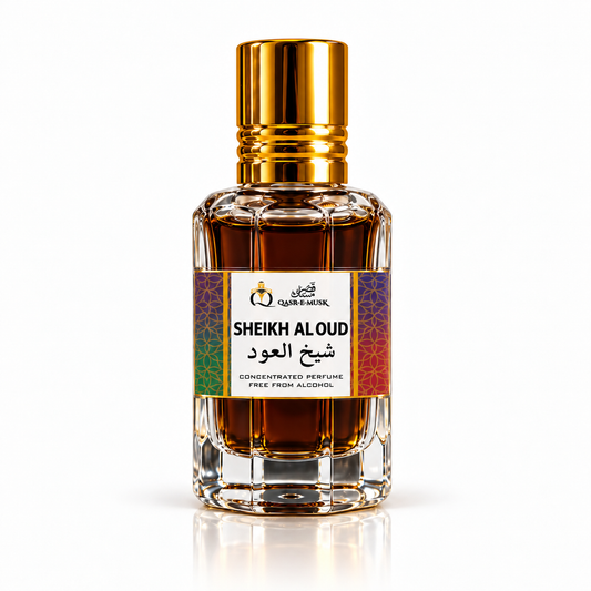 SHEIKH AL OUD Attar for Men – Traditional Arabic Oud Perfume Oil | Qasr-E-Musk