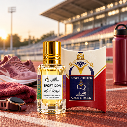 Sport Icon Attar – Fruity Floral Chypre Perfume Oil | Qasr-E-Musk