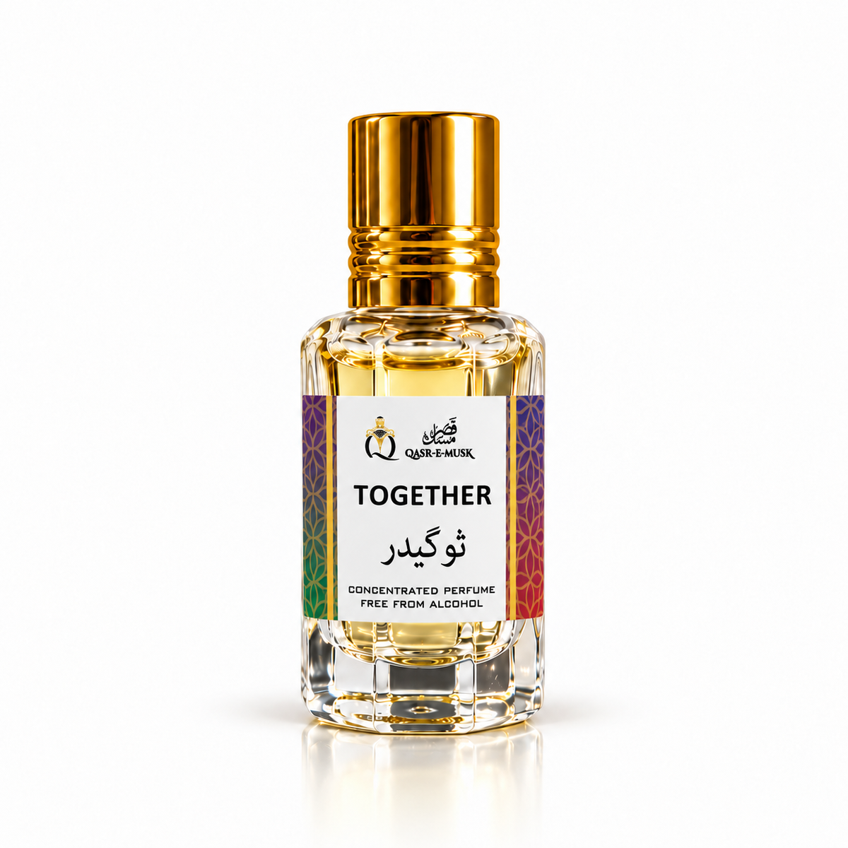 Together Attar – Warm Spicy Amber Perfume Oil | Qasr-E-Musk