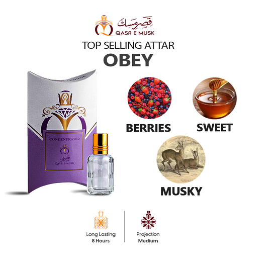 OBEY By Qasr-e-Musk | Top Selling Attar