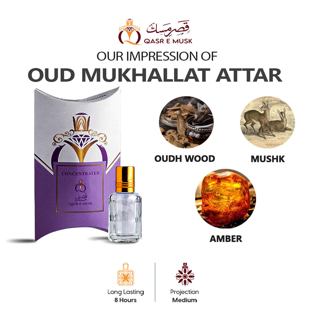 Oud Mukhallat by Qasr-E-Musk