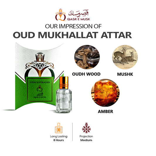 Oud Mukhallat by Qasr-E-Musk